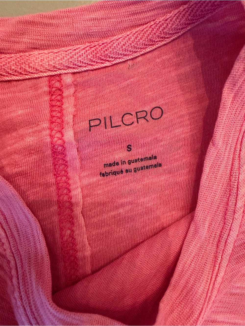 Anthropologie Pilcro Pink tee - Picture 4 of 5